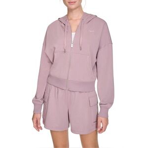 NWT DKNY Women's Terry Zip Front Jacket
